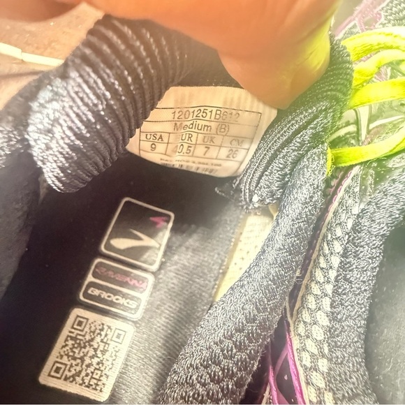 Brooks Ravenna 4 Purple Black  Athletic Running Shoes Sneakers Women's - Picture 8 of 11